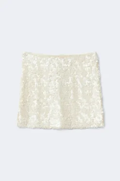 Sequin mini skirt