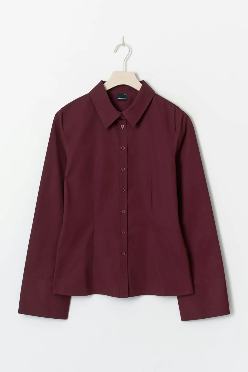 Shaped tie blouse