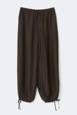 Sheer balloon trousers
