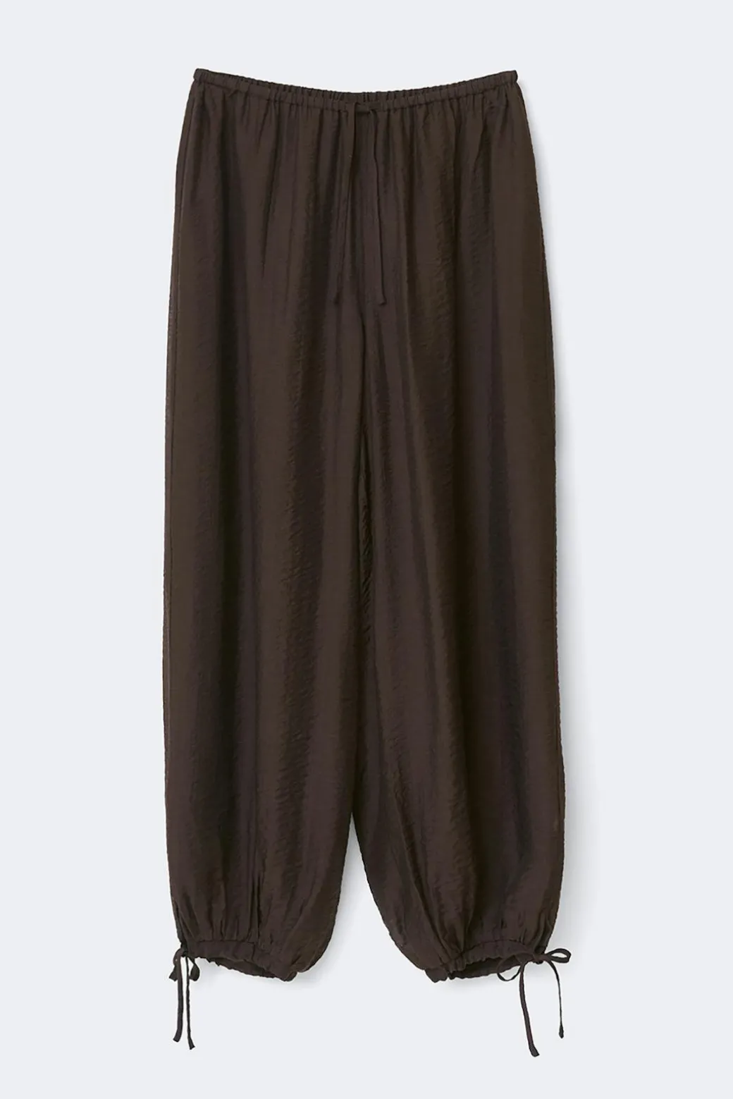 Sheer balloon trousers