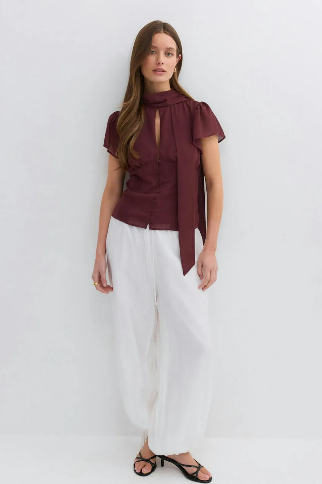 Sheer blouse