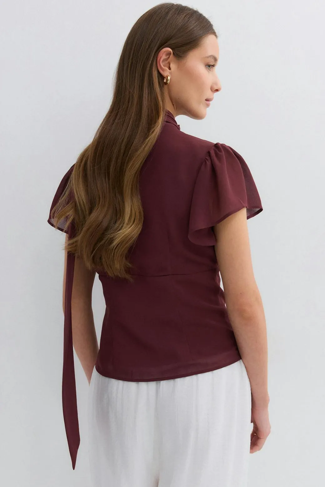 Sheer blouse
