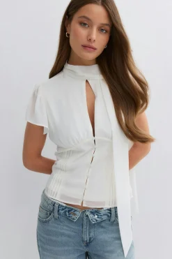 Sheer blouse