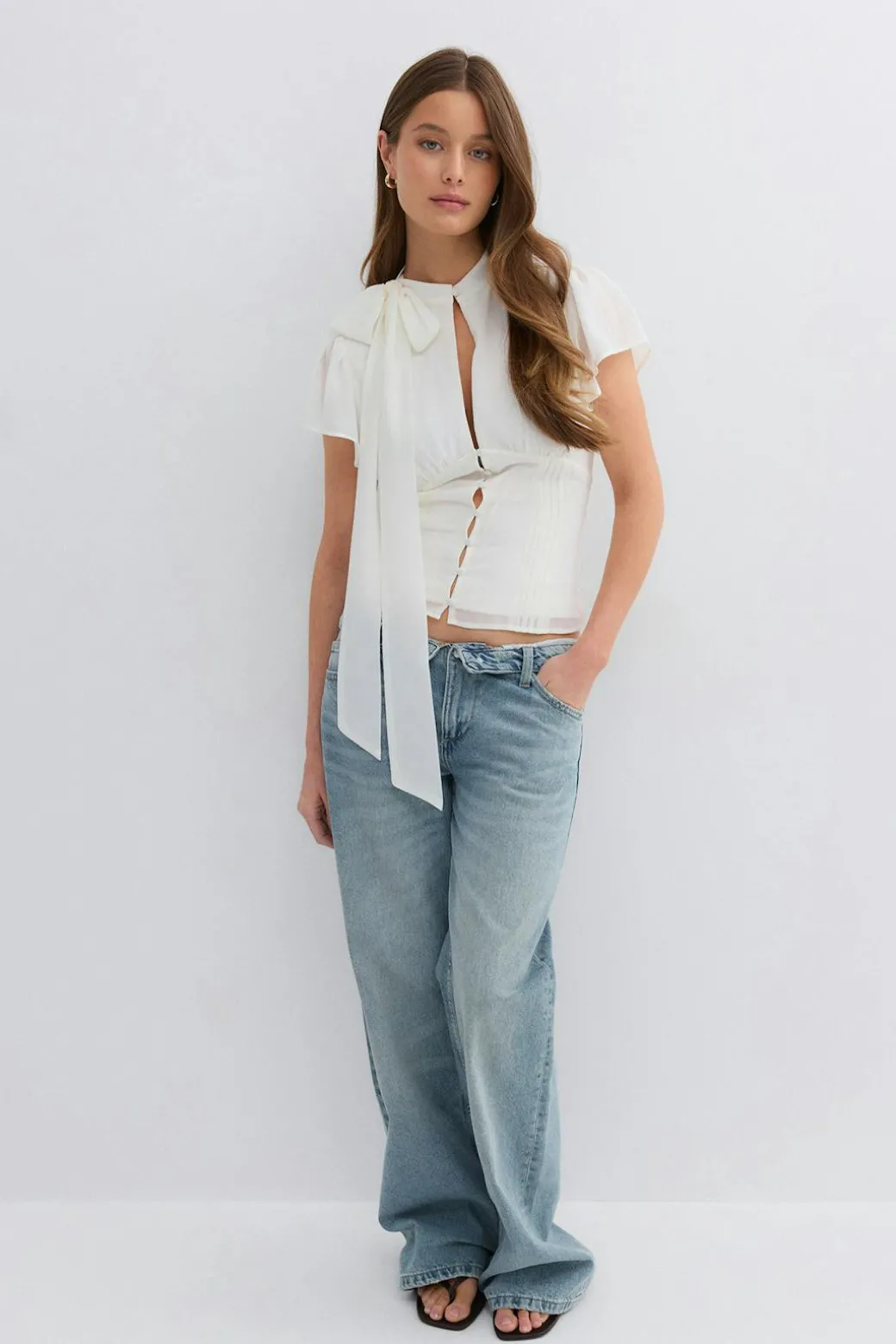 Sheer blouse