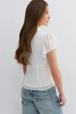 Sheer blouse
