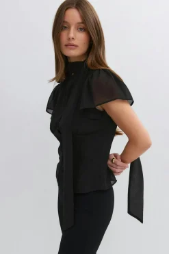 Sheer blouse