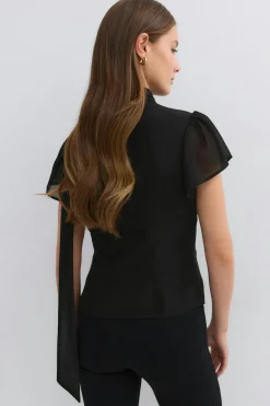 Sheer blouse