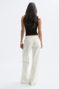 Side knot jeans
