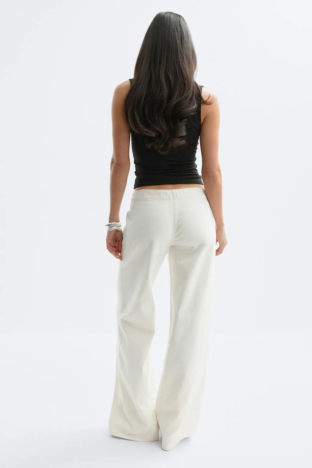 Side knot jeans