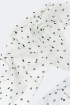 Slim chiffon scarf