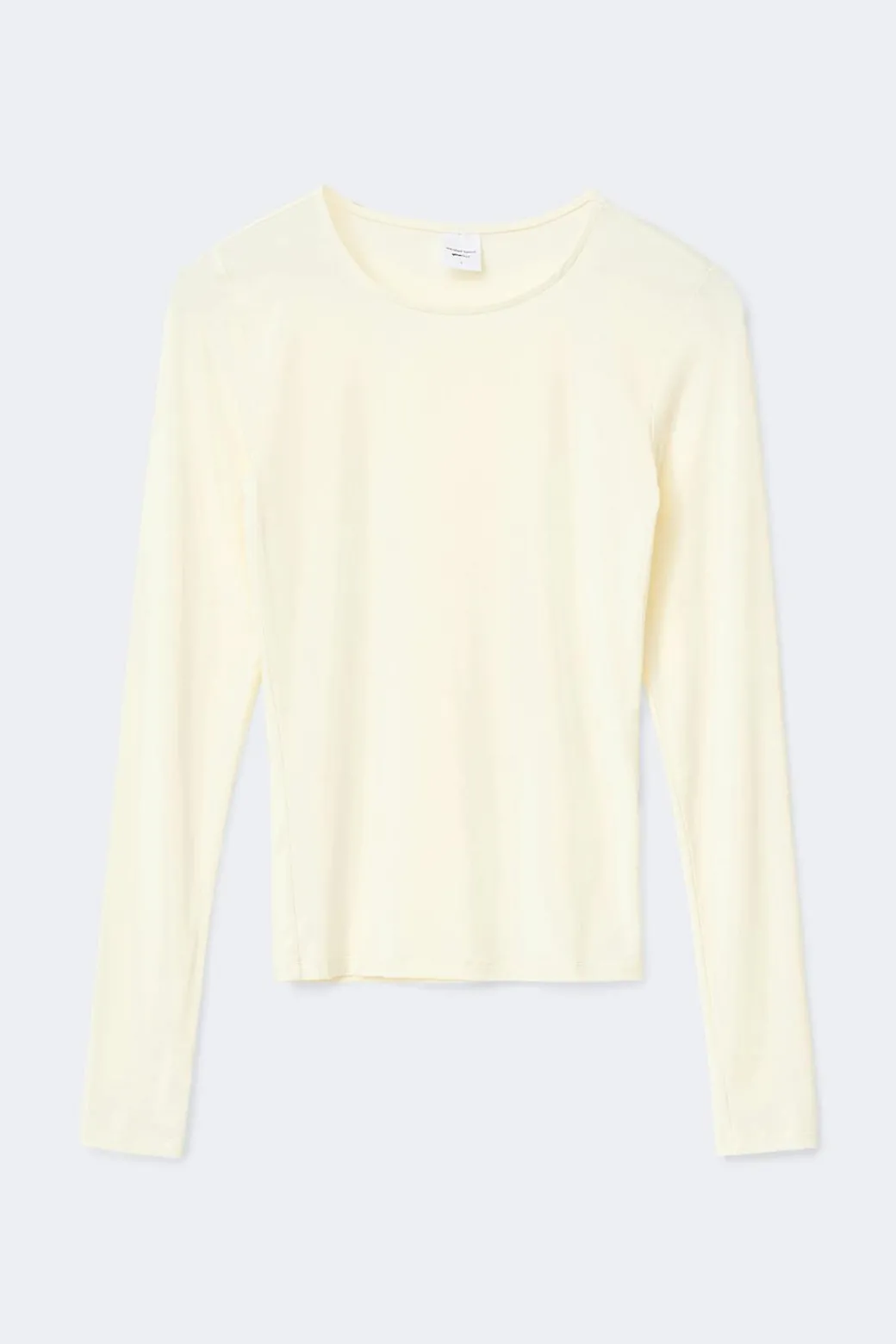 Slim fit long sleeve top