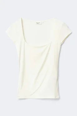 Slim fit short sleeve top