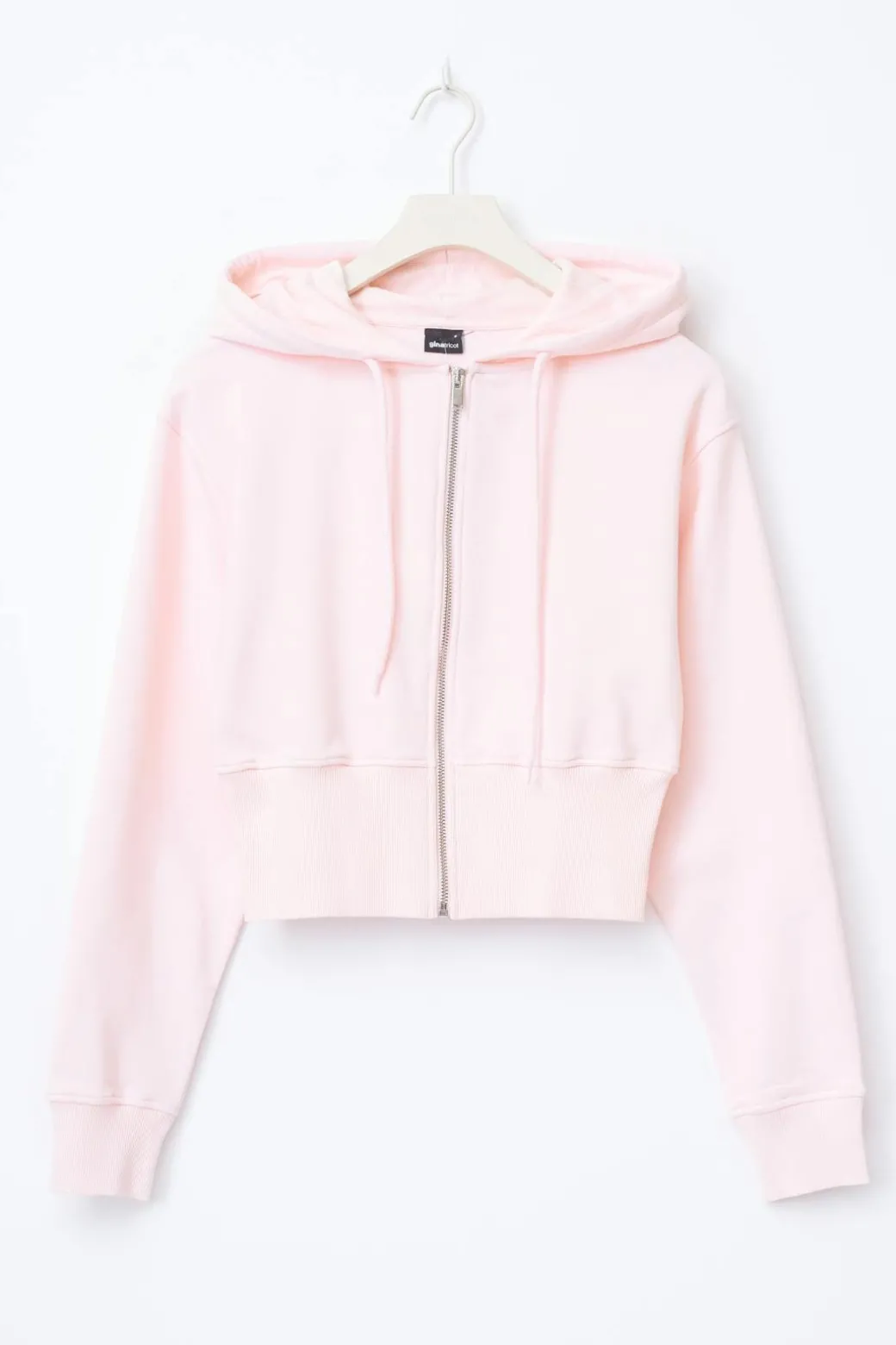 Slim fit zip hoodie
