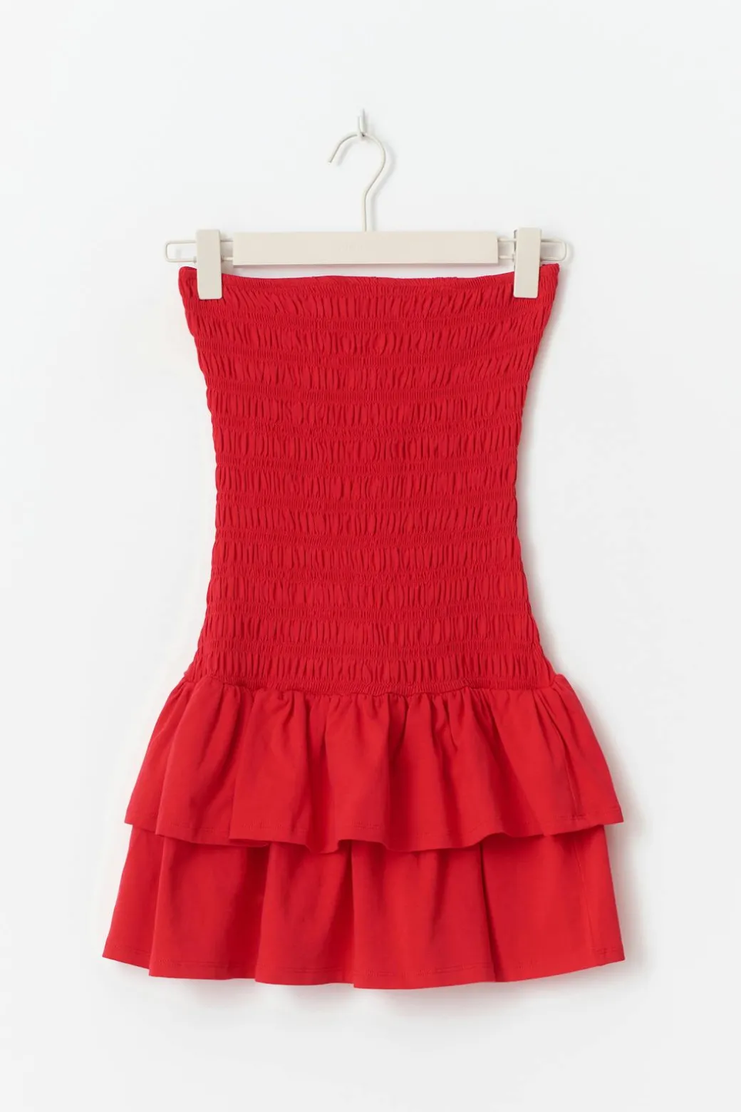 Smock tube dress