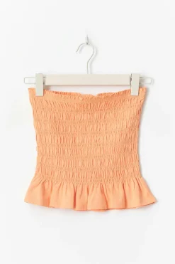 Smock tube top