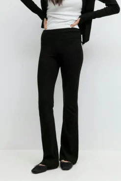 Soft flare trousers