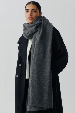 soft knitted scarf
