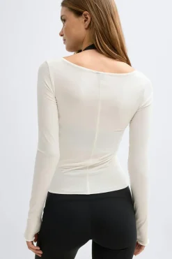 Soft layering yoga top