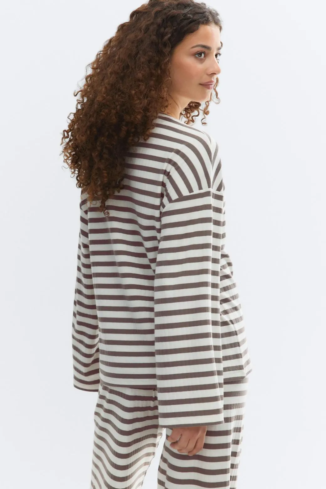 Soft loungewear longsleeve top