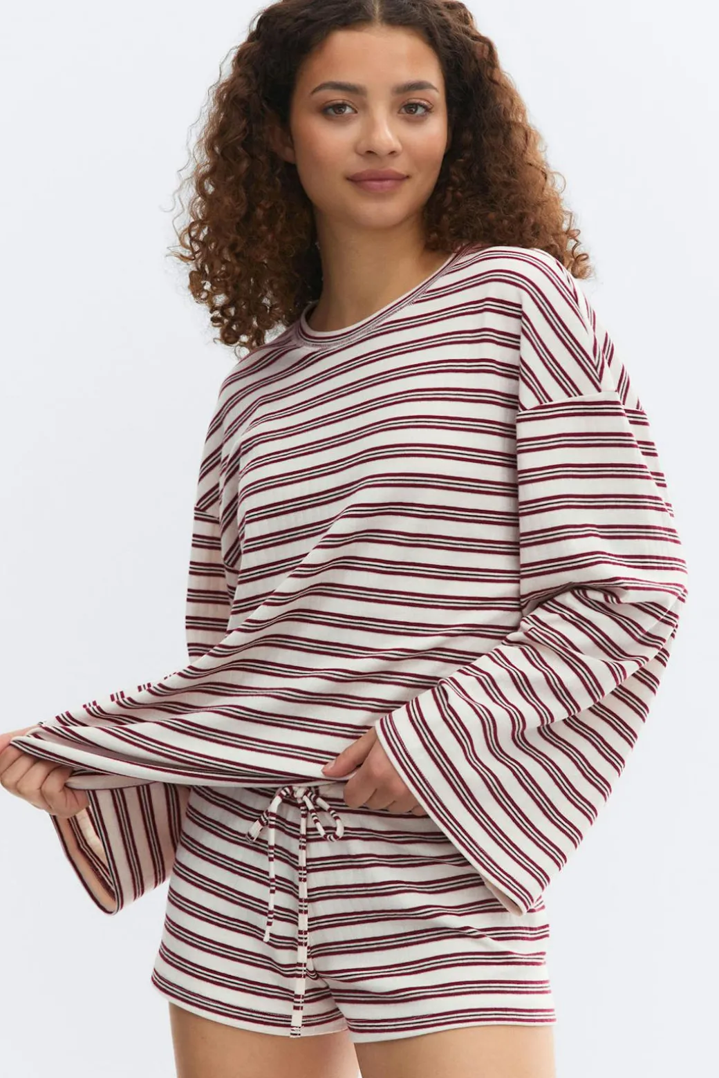 Soft loungewear shorts