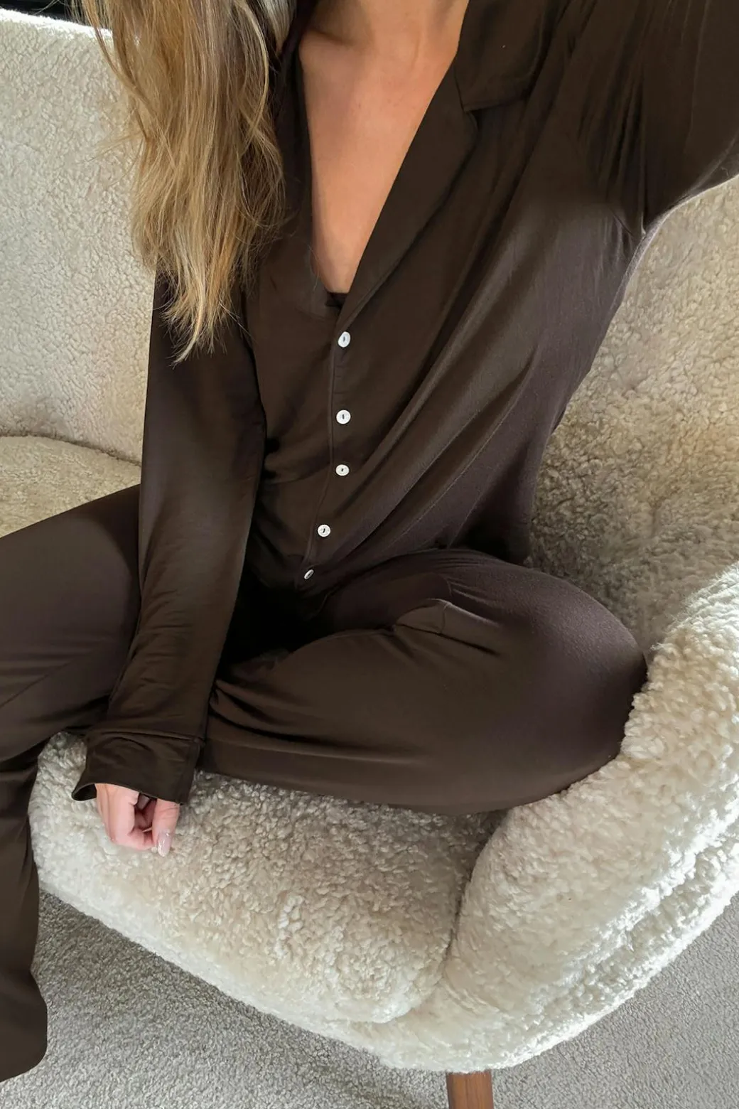 Soft pyjamas shirt