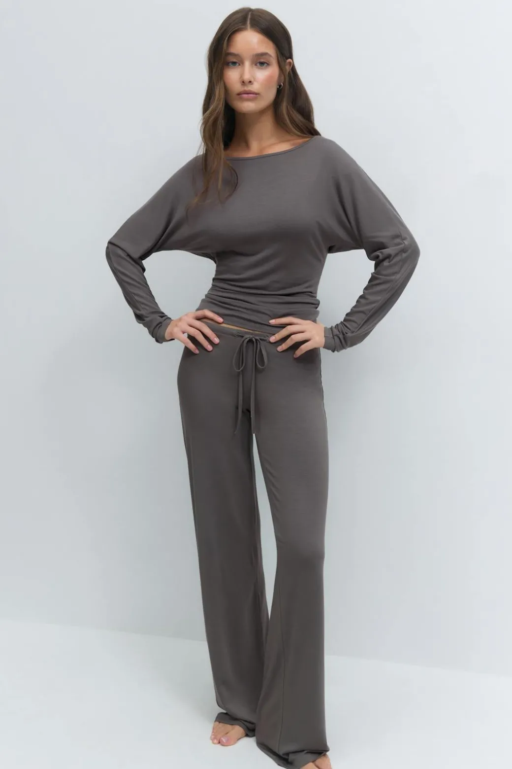 Soft slouchy loungewear top