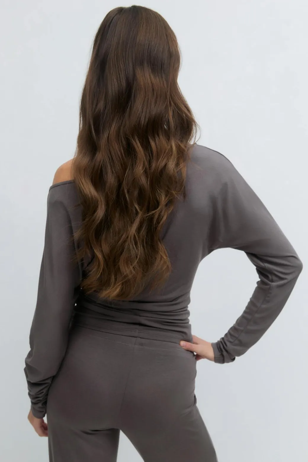 Soft slouchy loungewear top