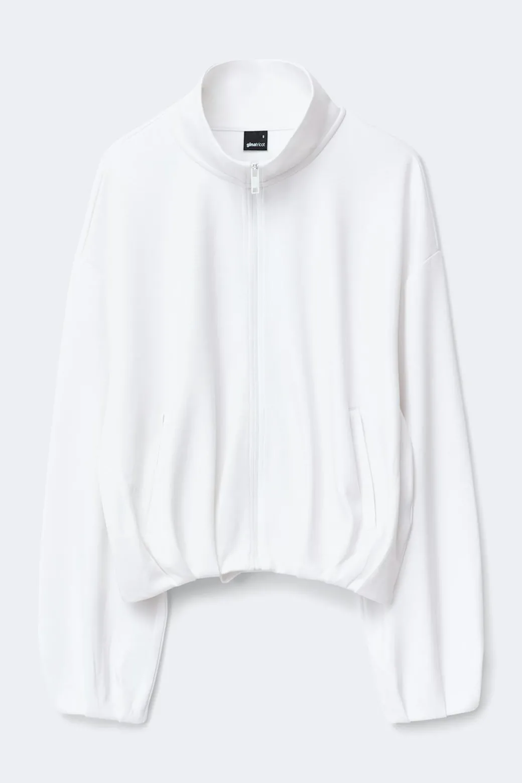 Soft sporty zip jacket