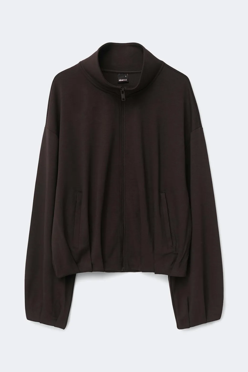Soft sporty zip jacket