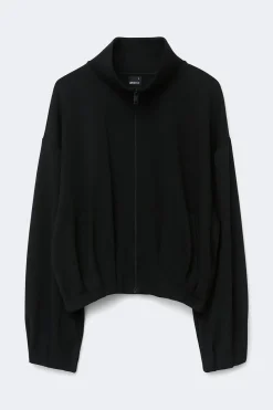 Soft sporty zip jacket