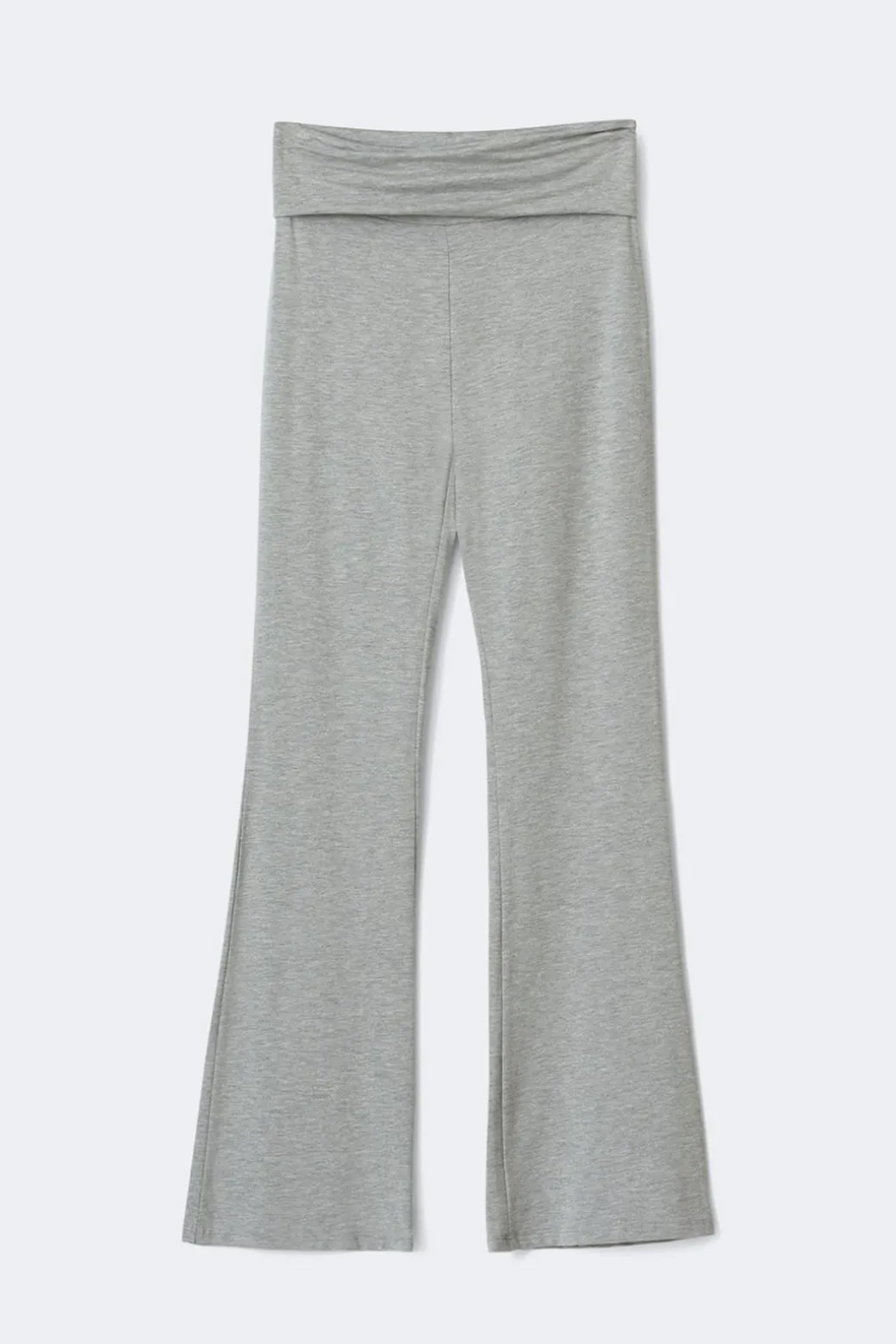 Soft touch folded trouser