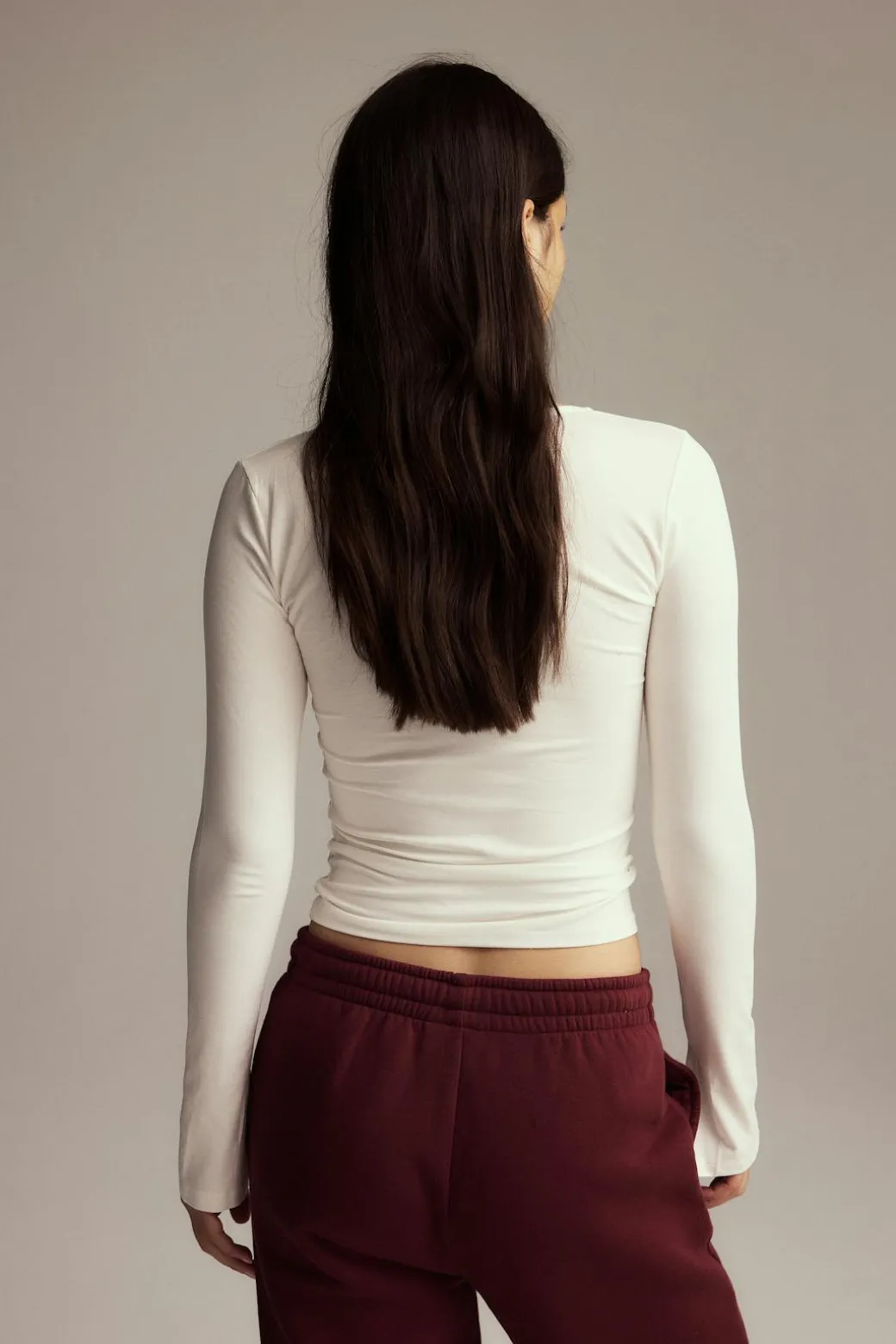 Soft touch jersey top