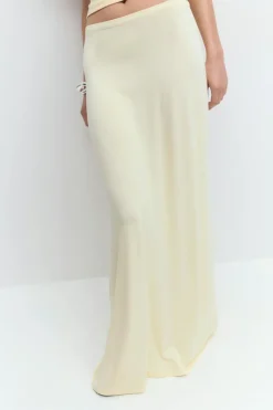 Soft touch maxi skirt