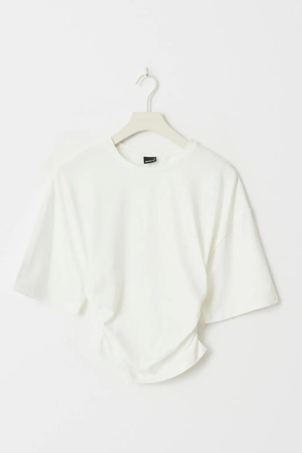 Soft touch ruched tee