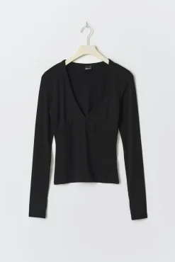 Soft touch v-neck top