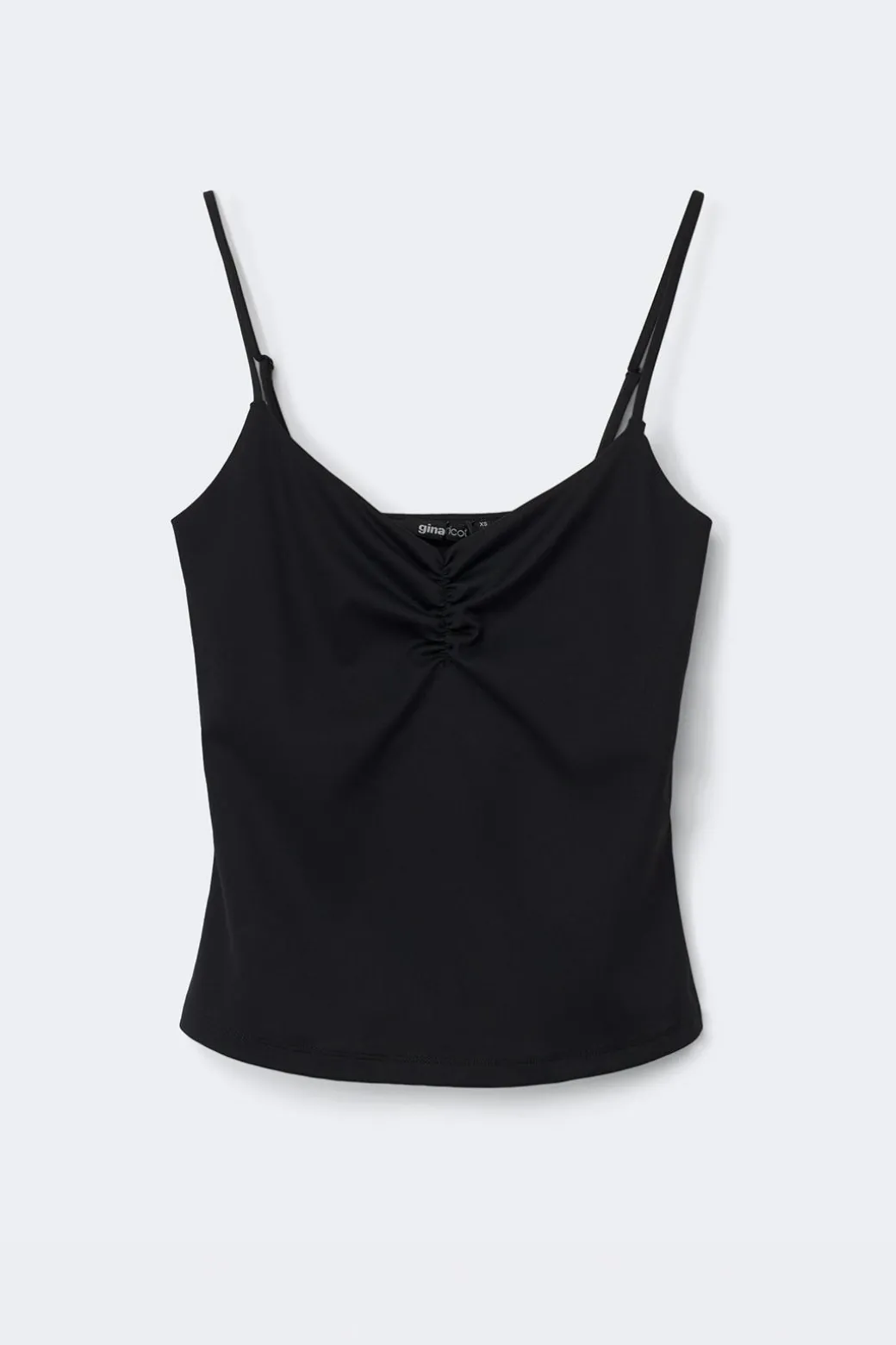 Soft yoga ruched singlet