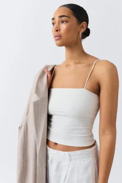 spaghetti strap singlet
