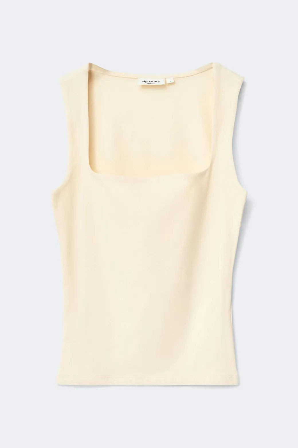 Square neck tank top