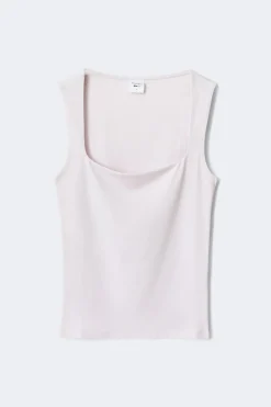 Square neck tank top