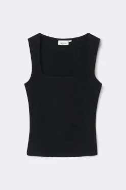 Square neck tank top