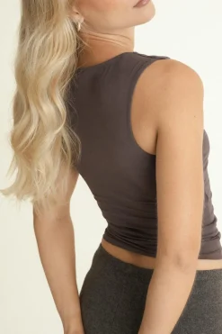 Square neck tank top