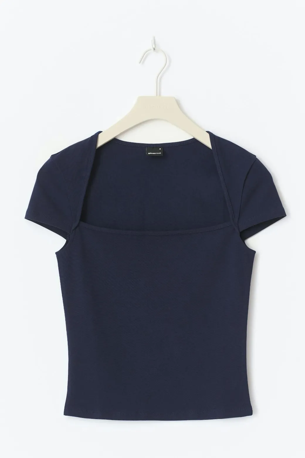 Square neck top