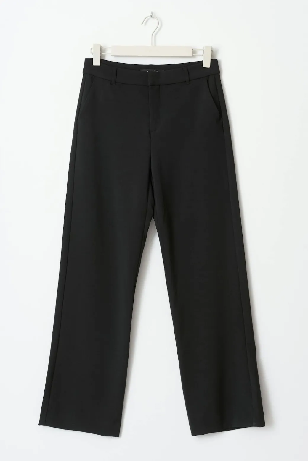 Straight regular trousers