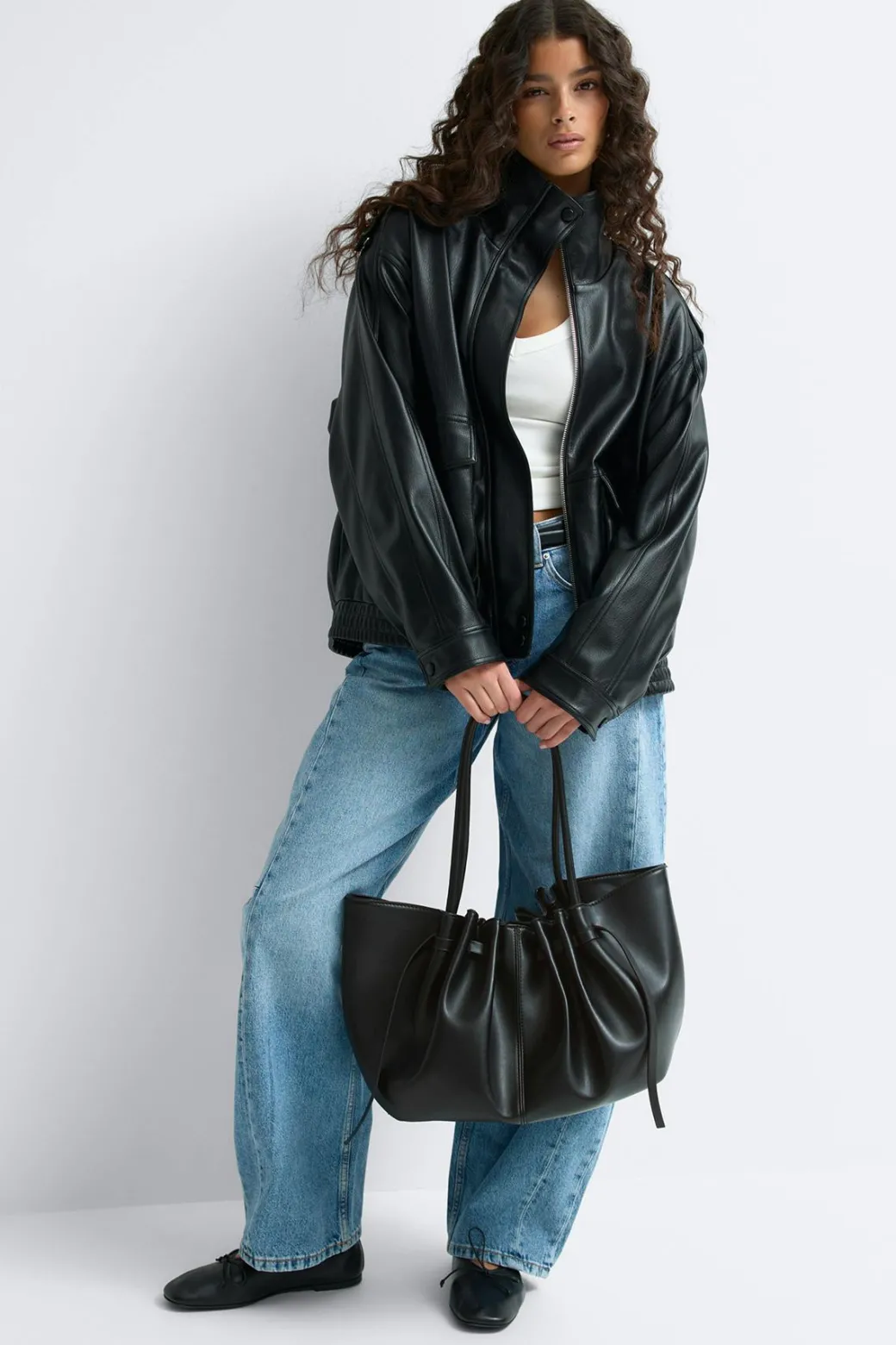Strap detail bag