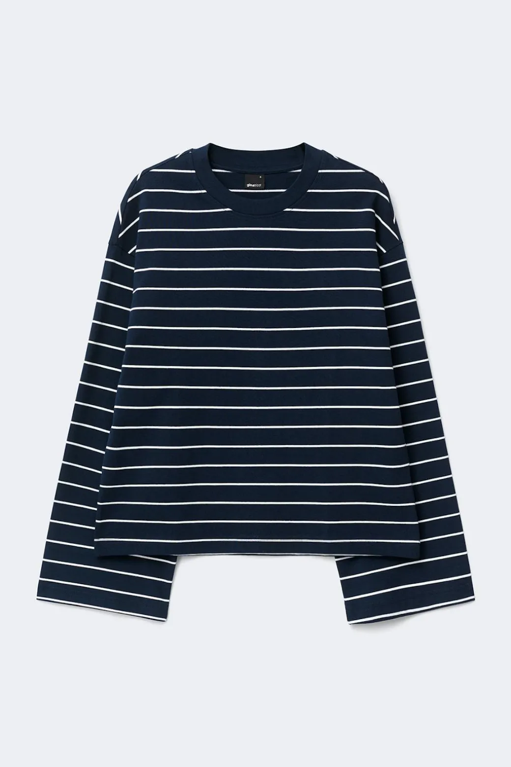 Stripe long sleeve tee