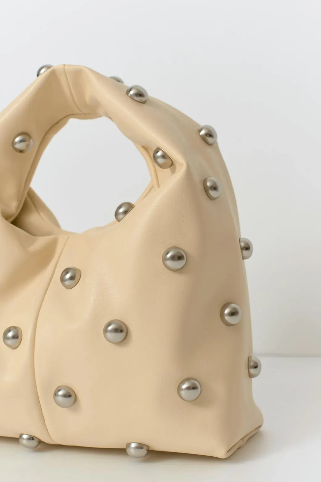 Studded handbag