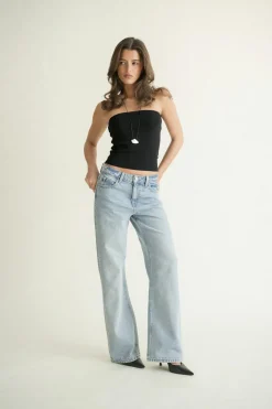 Super stretch tube top