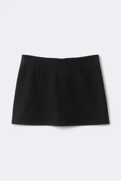 Tailored mini skirt