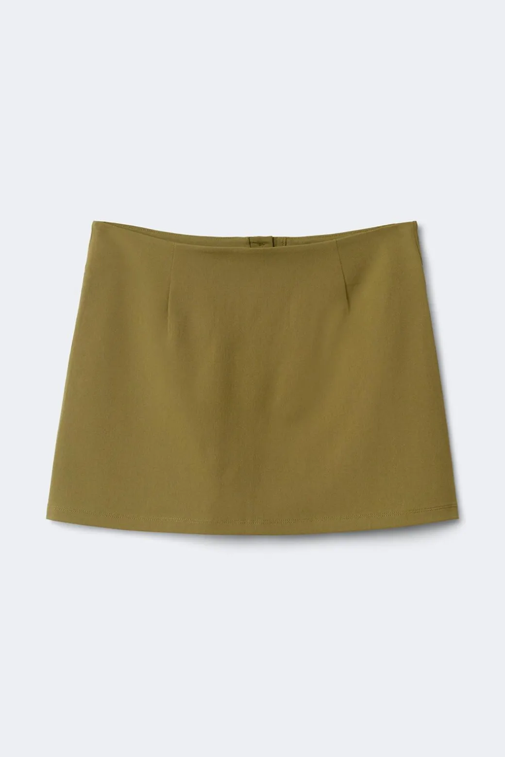 Tailored mini skirt