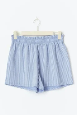 Textured shorts